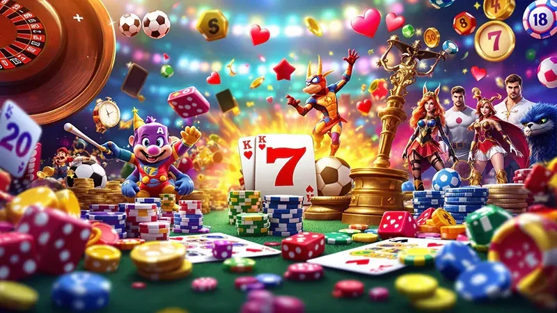 Antarmuka slot mobile dengan reel dan tombol kontrol permainan
